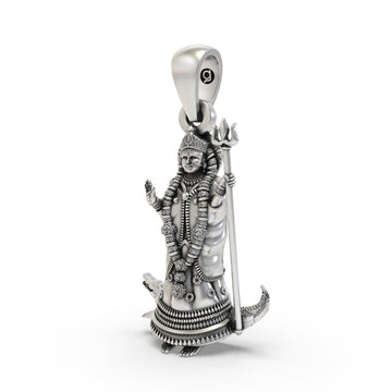 925 Silver Khodiyar Maa Pendant | Inspired by Kagwad Khodaldham Idol